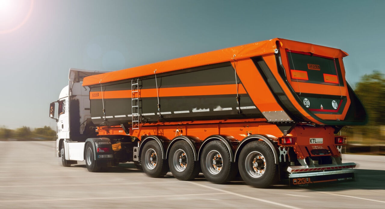 Özgül 4 AXLE TIPPING SEMI TRAILER - סמיטריילר עם מזהיר: תמונה 4 Özgül 4 AXLE TIPPING SEMI TRAILER - סמיטריילר עם מזהיר: תמונה 4