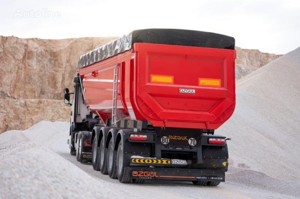 Özgül 4 AXLE TIPPING SEMI TRAILER - סמיטריילר עם מזהיר: תמונה 2 Özgül 4 AXLE TIPPING SEMI TRAILER - סמיטריילר עם מזהיר: תמונה 2