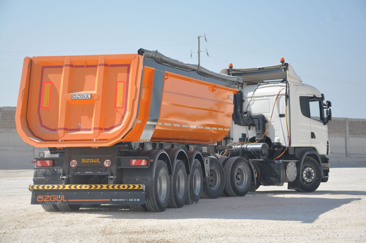 Özgül 4 AXLE TIPPING SEMI TRAILER - סמיטריילר עם מזהיר: תמונה 2 Özgül 4 AXLE TIPPING SEMI TRAILER - סמיטריילר עם מזהיר: תמונה 2