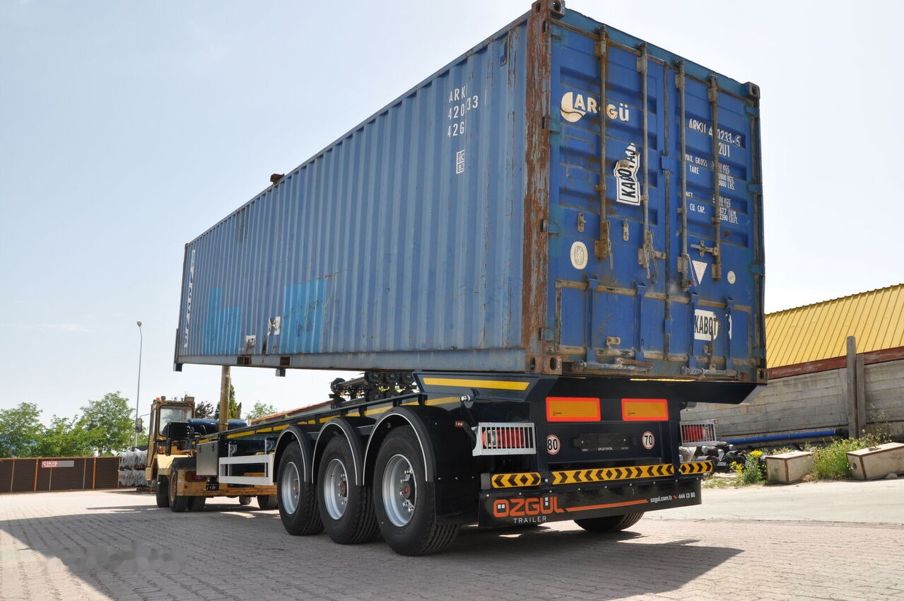 Özgül 40 FT TIPPING CONTAINER CHASSIS - סמיטריילר מוביל מכולות/ החלפת גוף: תמונה 4 Özgül 40 FT TIPPING CONTAINER CHASSIS - סמיטריילר מוביל מכולות/ החלפת גוף: תמונה 4