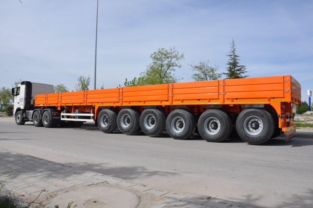 Özgül 6 AXLE PLATFORM SEMI TRAILER - סמיטריילר צד נופל/ שטוח: תמונה 4 Özgül 6 AXLE PLATFORM SEMI TRAILER - סמיטריילר צד נופל/ שטוח: תמונה 4