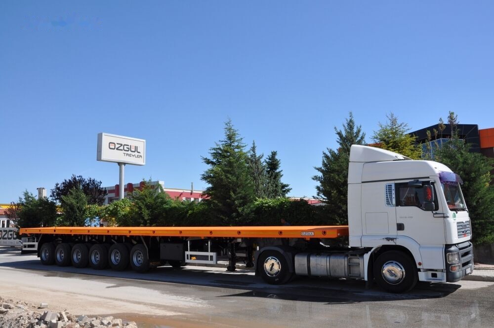 Özgül 6 AXLE PLATFORM SEMI TRAILER - סמיטריילר צד נופל/ שטוח: תמונה 5 Özgül 6 AXLE PLATFORM SEMI TRAILER - סמיטריילר צד נופל/ שטוח: תמונה 5