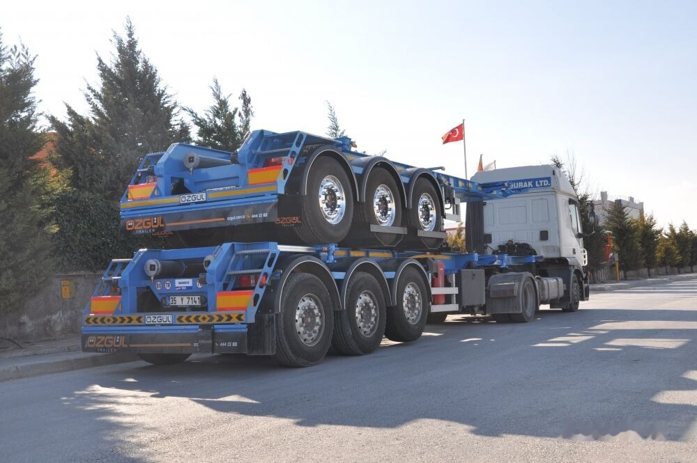 Özgül ISO TANK CONTAINER CARRIER SEMI - סמיטריילר מוביל מכולות/ החלפת גוף: תמונה 2 Özgül ISO TANK CONTAINER CARRIER SEMI - סמיטריילר מוביל מכולות/ החלפת גוף: תמונה 2