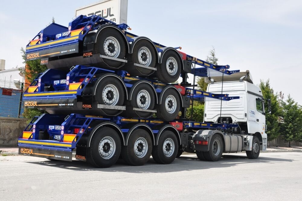 Özgül ISO TANK CONTAINER CARRIER SEMI - סמיטריילר מוביל מכולות/ החלפת גוף: תמונה 4 Özgül ISO TANK CONTAINER CARRIER SEMI - סמיטריילר מוביל מכולות/ החלפת גוף: תמונה 4