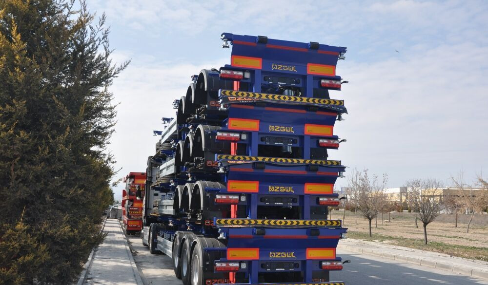Özgül SKELATAL CONTAINER CHASSIS - סמיטריילר מוביל מכולות/ החלפת גוף: תמונה 4 Özgül SKELATAL CONTAINER CHASSIS - סמיטריילר מוביל מכולות/ החלפת גוף: תמונה 4