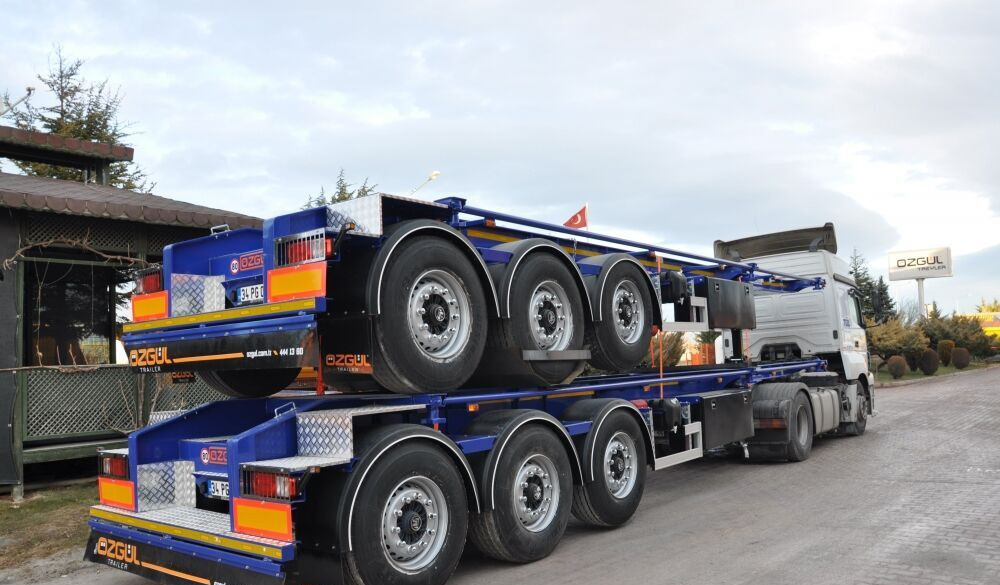 Özgül SKELATAL CONTAINER CHASSIS - סמיטריילר מוביל מכולות/ החלפת גוף: תמונה 3 Özgül SKELATAL CONTAINER CHASSIS - סמיטריילר מוביל מכולות/ החלפת גוף: תמונה 3