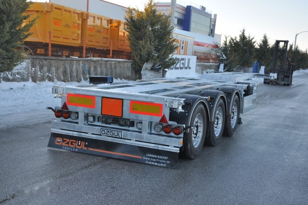 Özgül TELESCOBIC HIGH CUBE CONTAINER CHASSIS - סמיטריילר מוביל מכולות/ החלפת גוף: תמונה 1 Özgül TELESCOBIC HIGH CUBE CONTAINER CHASSIS - סמיטריילר מוביל מכולות/ החלפת גוף: תמונה 1