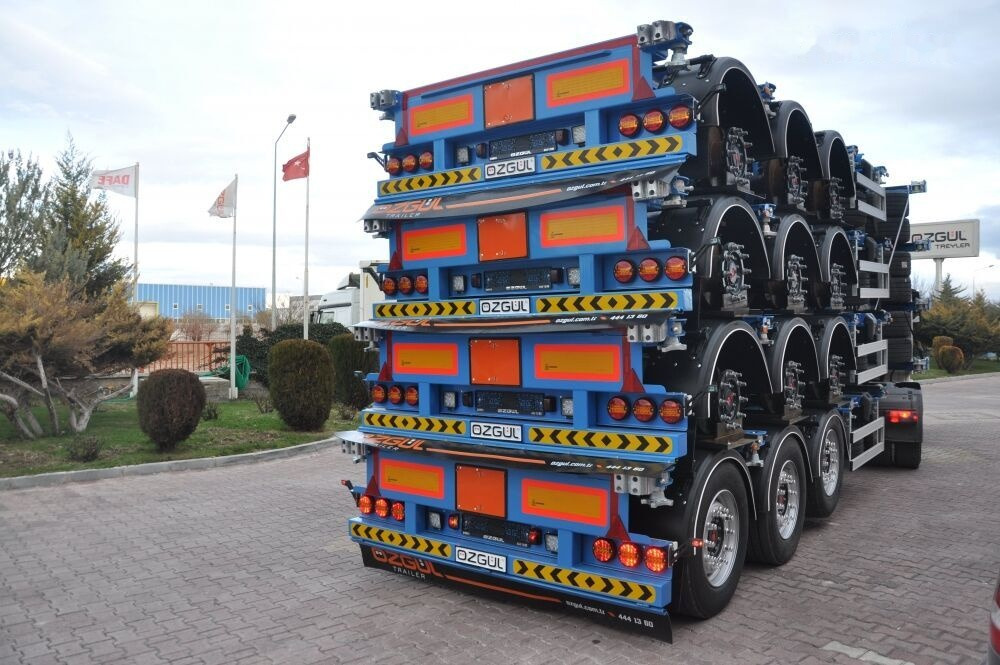 Özgül TELESCOBIC HIGH CUBE CONTAINER CHASSIS - סמיטריילר מוביל מכולות/ החלפת גוף: תמונה 3 Özgül TELESCOBIC HIGH CUBE CONTAINER CHASSIS - סמיטריילר מוביל מכולות/ החלפת גוף: תמונה 3