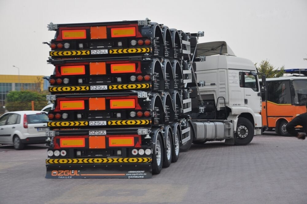 Özgül TELESCOBIC HIGH CUBE CONTAINER CHASSIS - סמיטריילר מוביל מכולות/ החלפת גוף: תמונה 4 Özgül TELESCOBIC HIGH CUBE CONTAINER CHASSIS - סמיטריילר מוביל מכולות/ החלפת גוף: תמונה 4