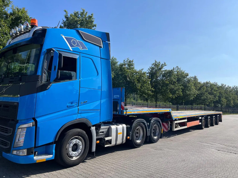 Faymonville SPZ-4AAX Double Extendable Semi Low Loader - סמיטריילר עם מטען נמוך: תמונה 1 Faymonville SPZ-4AAX Double Extendable Semi Low Loader - סמיטריילר עם מטען נמוך: תמונה 1