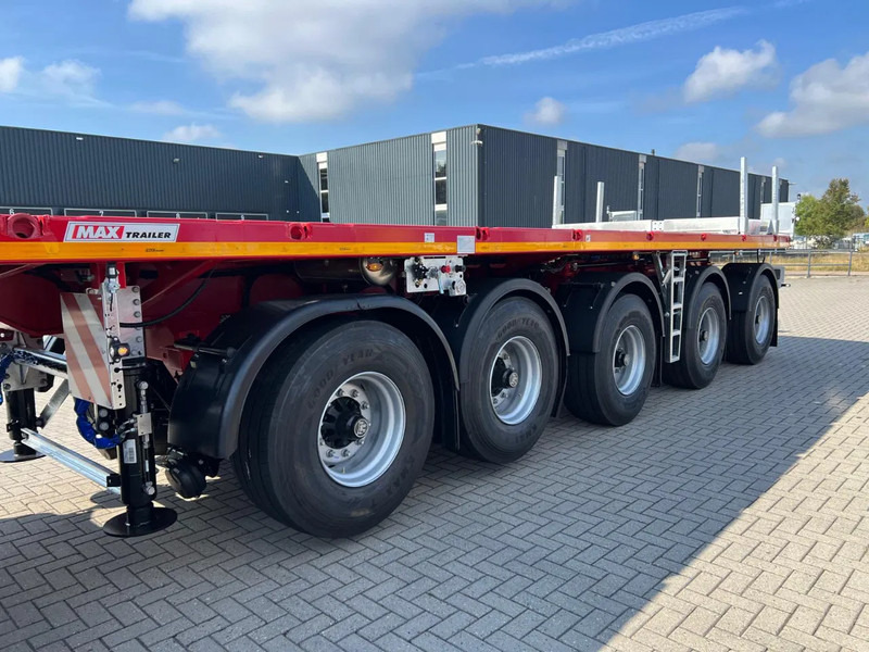 Max Trailer MAX410-NZ-5 Flatdeck Trailer - סמיטריילר צד נופל/ שטוח: תמונה 4 Max Trailer MAX410-NZ-5 Flatdeck Trailer - סמיטריילר צד נופל/ שטוח: תמונה 4