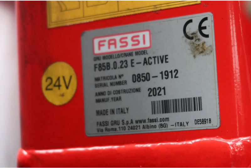 משאית מנוף DAF LF 260 Open+Kraan Fassi F 85 V 023+Radio controle: תמונה 19
