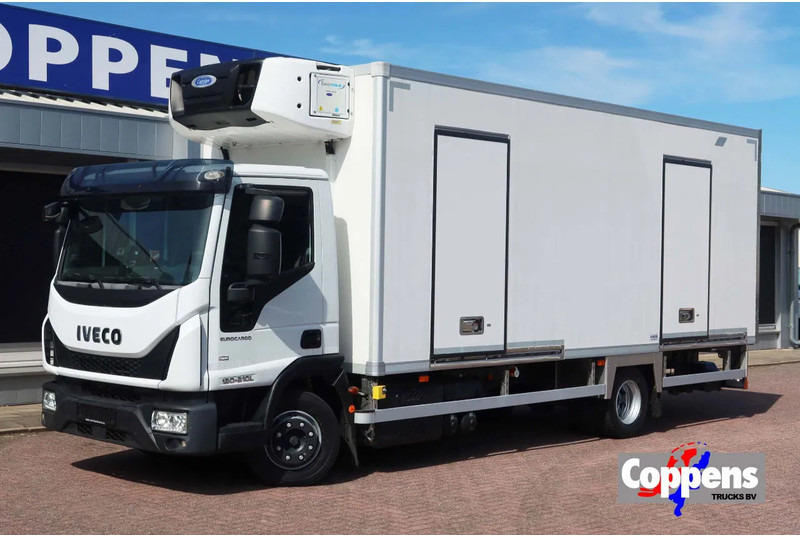 Iveco EuroCargo 120 El 210L Carrier Supra 850 MT Koel/Vries+Klep Bitemp met verplaatsbare wand - משאית קירור: תמונה 1 Iveco EuroCargo 120 El 210L Carrier Supra 850 MT Koel/Vries+Klep Bitemp met verplaatsbare wand - משאית קירור: תמונה 1