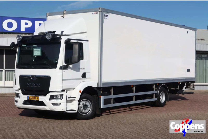 MAN TGM 15.290 Bak + klep Full air suspension Euro 6 Automaat - משאית תיבה: תמונה 1 MAN TGM 15.290 Bak + klep Full air suspension Euro 6 Automaat - משאית תיבה: תמונה 1