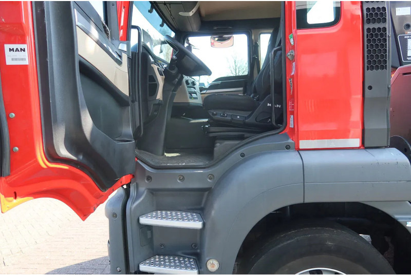 משאית הובלה אוטומטית, משאית מנוף MAN TGS 35.360 8x2 Oprijwagen + HIAB 228 E 3 kraan. Radio grafisch + winch: תמונה 14
