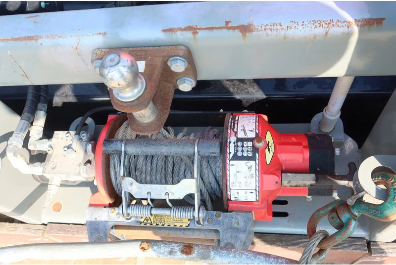 משאית הובלה אוטומטית, משאית מנוף MAN TGS 35.360 8x2 Oprijwagen + HIAB 228 E 3 kraan. Radio grafisch + winch: תמונה 13