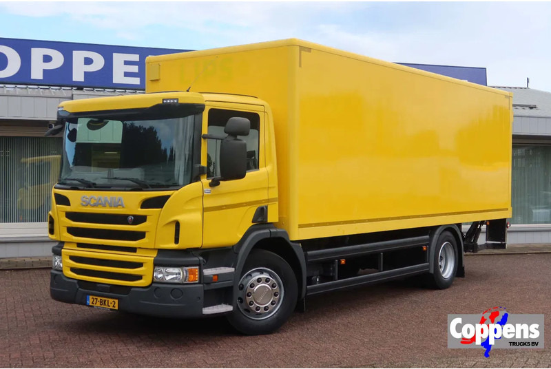Scania P250 Bak+Klep E6 Dhollandia 1500 kg - משאית תיבה: תמונה 1 Scania P250 Bak+Klep E6 Dhollandia 1500 kg - משאית תיבה: תמונה 1