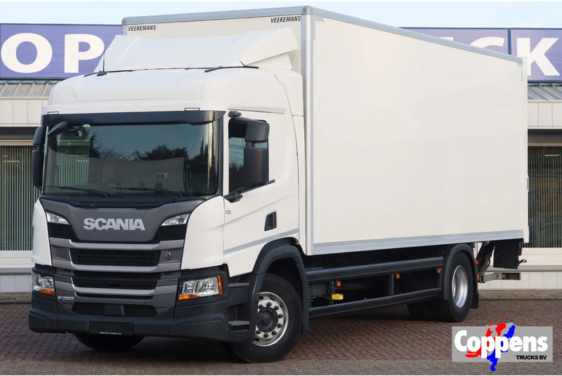 Scania P280 4x2 Bak + Dhollandia Klep 2000 KG - משאית תיבה: תמונה 1 Scania P280 4x2 Bak + Dhollandia Klep 2000 KG - משאית תיבה: תמונה 1