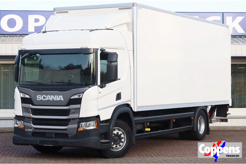Scania P280 4x2 Bak + Dhollandia Klep 2000 KG - משאית תיבה: תמונה 1 Scania P280 4x2 Bak + Dhollandia Klep 2000 KG - משאית תיבה: תמונה 1