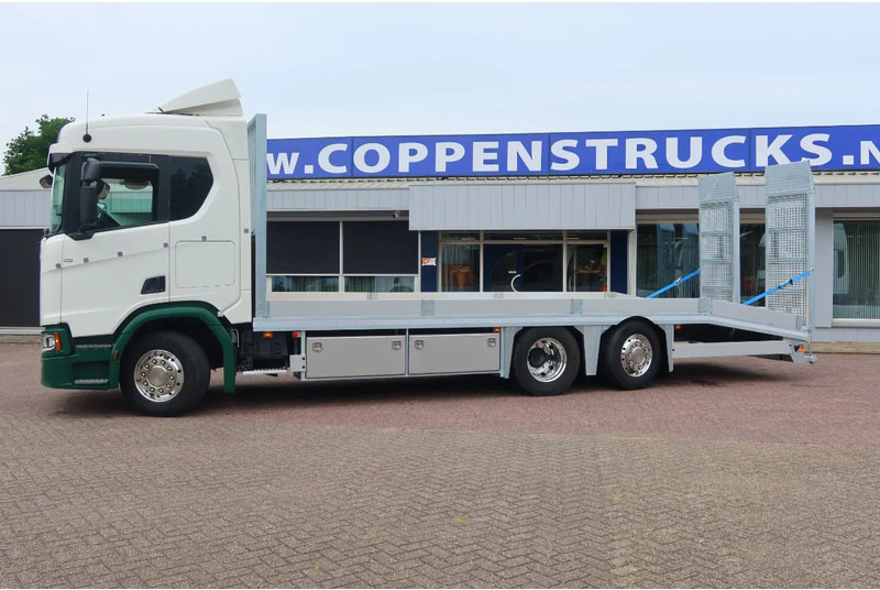 Scania R 500 Scania R 500 6x2 E6 Nieuwe Laadbak met Hydraulische Oprij Plate - משאית הובלה אוטומטית: תמונה 2 Scania R 500 Scania R 500 6x2 E6 Nieuwe Laadbak met Hydraulische Oprij Plate - משאית הובלה אוטומטית: תמונה 2