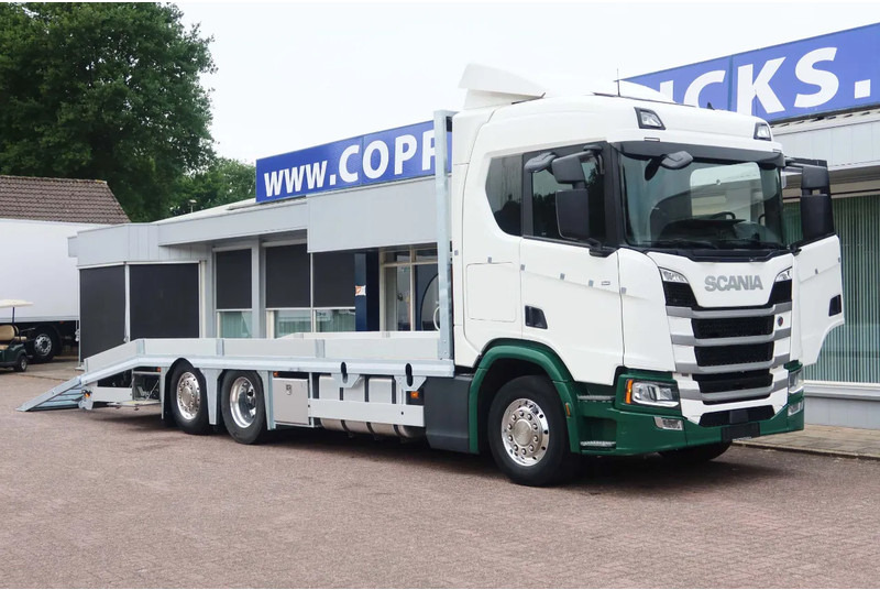Scania R500 NGS Machinetransport 6x2 Hydralische oprijplaten - משאית הובלה אוטומטית: תמונה 2 Scania R500 NGS Machinetransport 6x2 Hydralische oprijplaten - משאית הובלה אוטומטית: תמונה 2