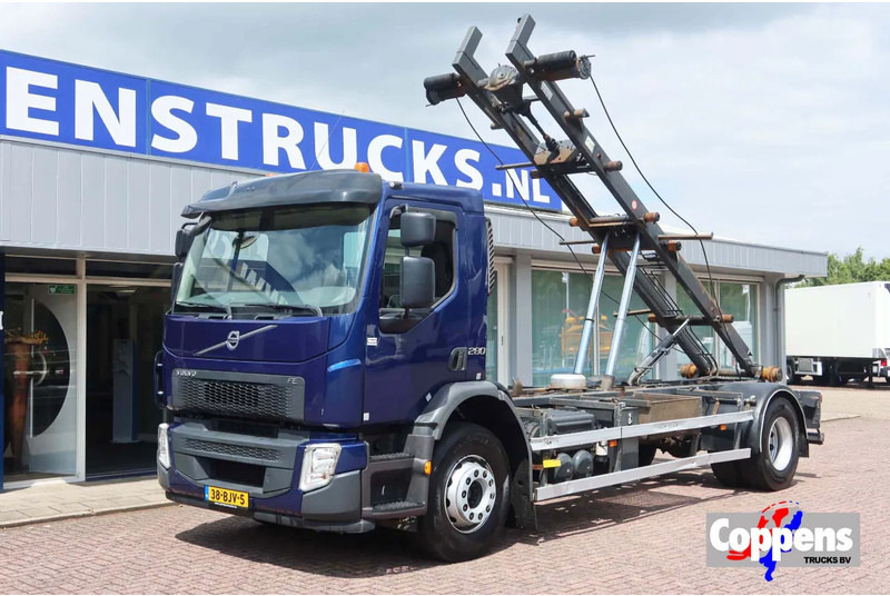 משאית מערכת כבלים Volvo FE 280 Container / Kabelsysteem H.T.S Kabel, 15 ton, 575 cm 6 Cilinder: תמונה 1
