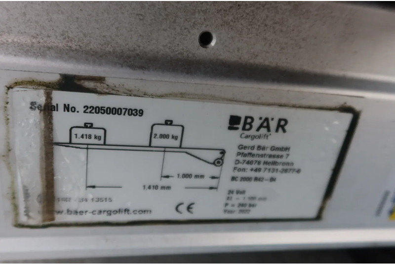 משאית קירור Volvo FE Volvo FE 280 4x2 Carrier Supra 1250 Koel/Vries+ BAR klep 2000 kg 2 Stuks in Voorraad: תמונה 12