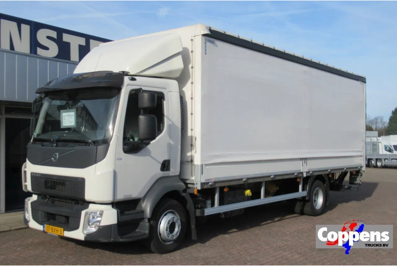 Volvo FL 240 Schuifzeil + Klep 1500 kg Euro 6 - משאית וילונות צד: תמונה 1 Volvo FL 240 Schuifzeil + Klep 1500 kg Euro 6 - משאית וילונות צד: תמונה 1
