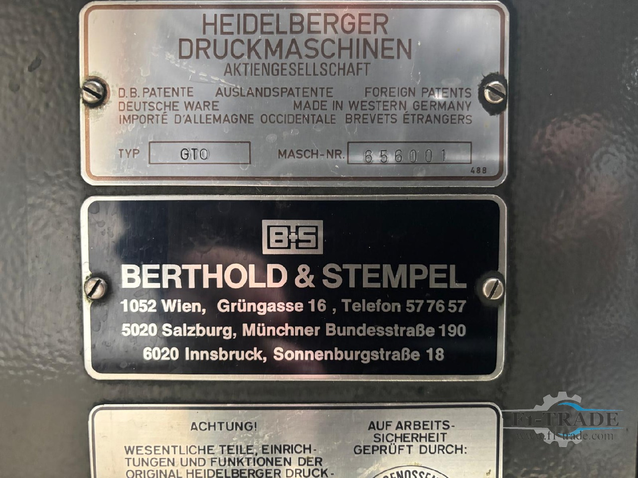 Heidelberg GTO46 - מכונת דפוס אופסט: תמונה 2 Heidelberg GTO46 - מכונת דפוס אופסט: תמונה 2
