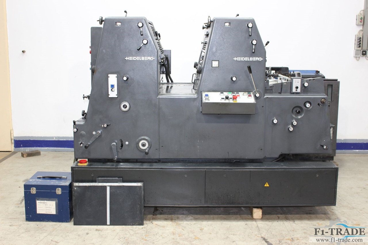 Heidelberg GTO52-2+ - מכונת דפוס אופסט: תמונה 1 Heidelberg GTO52-2+ - מכונת דפוס אופסט: תמונה 1