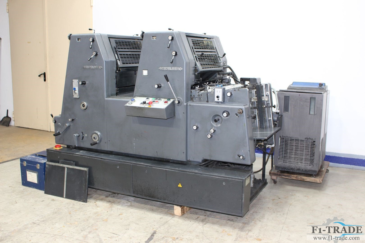 Heidelberg GTO52-2+ - מכונת דפוס אופסט: תמונה 2 Heidelberg GTO52-2+ - מכונת דפוס אופסט: תמונה 2