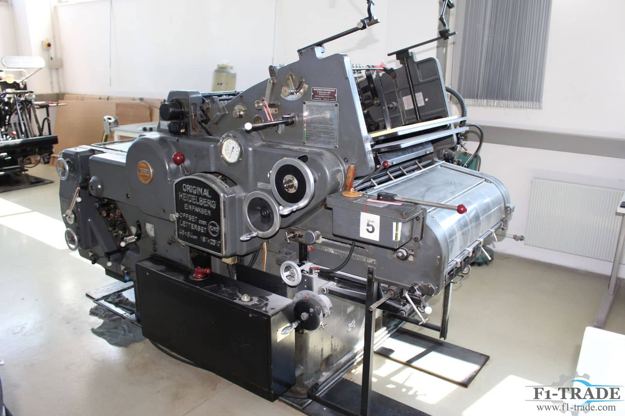 Heidelberg KORD64 - מכונת דפוס אופסט: תמונה 1 Heidelberg KORD64 - מכונת דפוס אופסט: תמונה 1