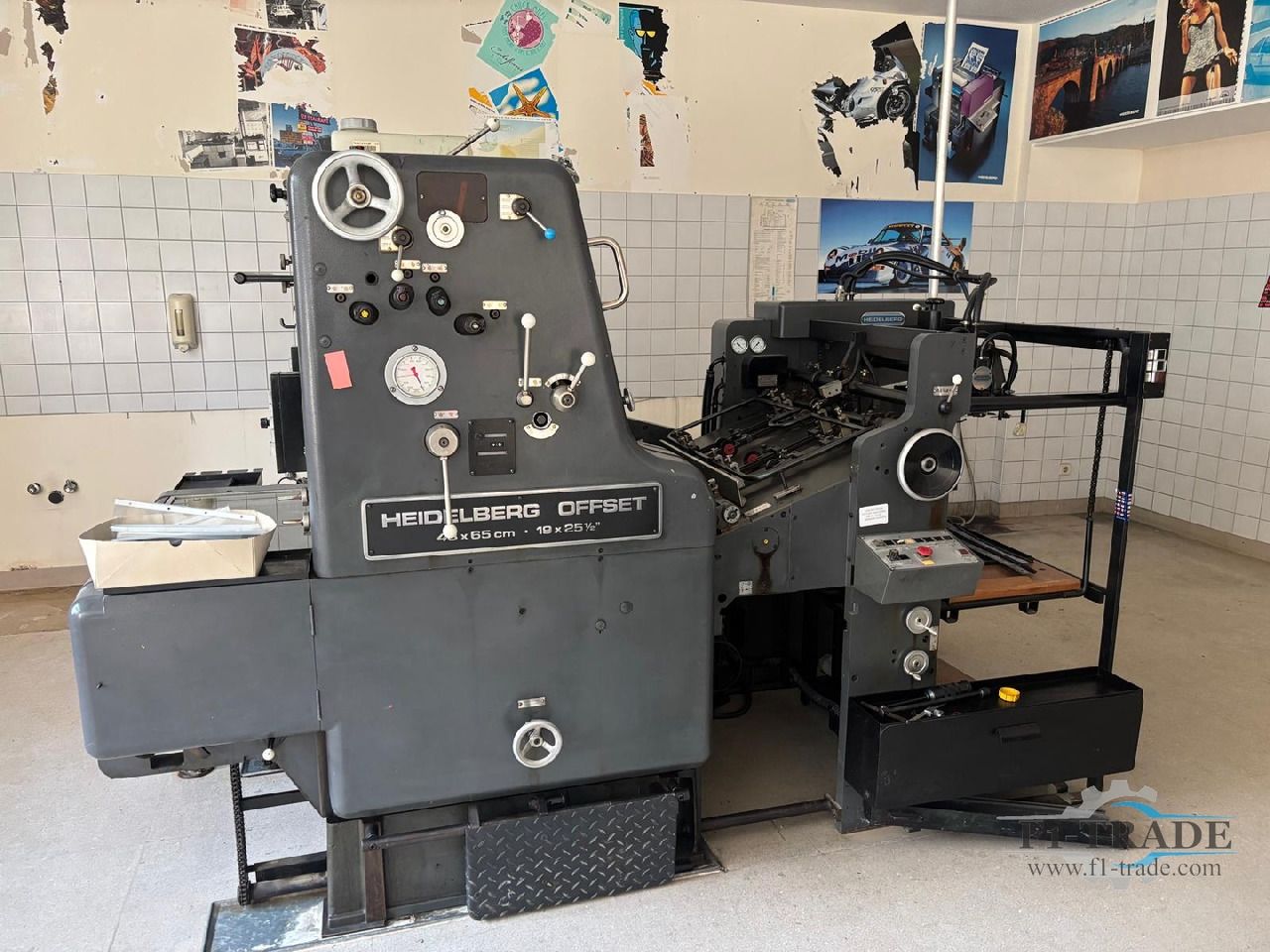 Heidelberg SORK - מכונת דפוס אופסט: תמונה 1 Heidelberg SORK - מכונת דפוס אופסט: תמונה 1