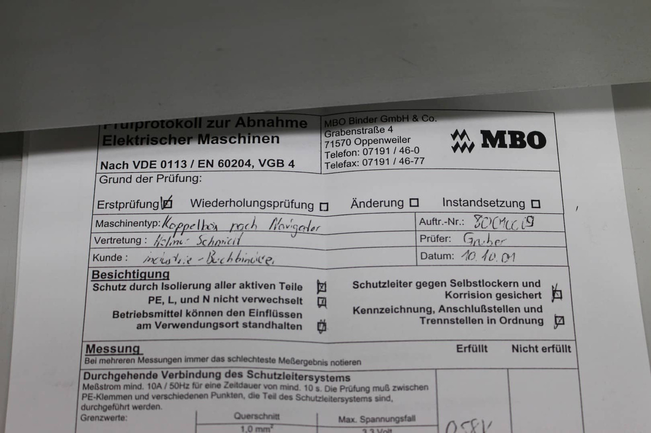 MBO Couple box - מכונת הדפסה: תמונה 5 MBO Couple box - מכונת הדפסה: תמונה 5