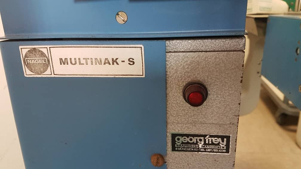 Nagel Multinak S - מכונת הדפסה: תמונה 5 Nagel Multinak S - מכונת הדפסה: תמונה 5