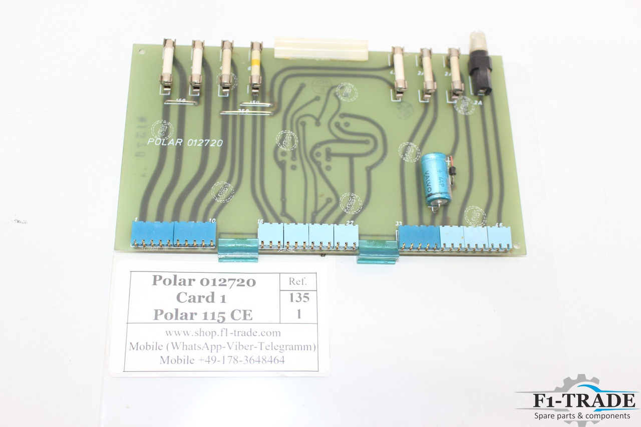 Polar 115 CE - מכונת חיתוך נייר: תמונה 1 Polar 115 CE - מכונת חיתוך נייר: תמונה 1