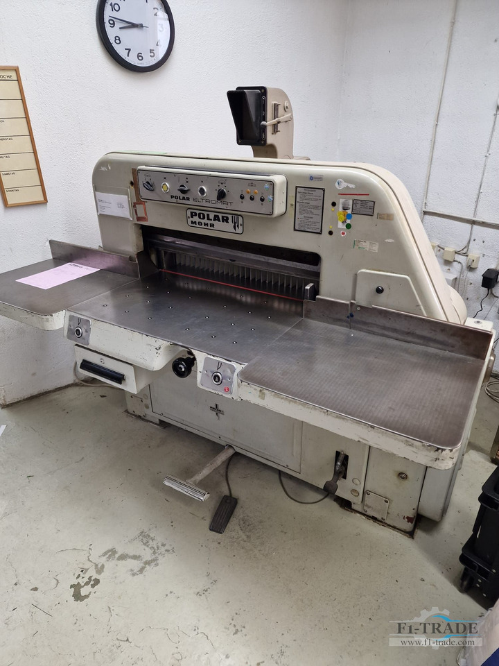 Polar 82 EL - מכונת חיתוך נייר: תמונה 2 Polar 82 EL - מכונת חיתוך נייר: תמונה 2