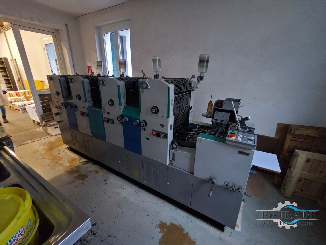 Ryobi 3304H - מכונת דפוס אופסט: תמונה 2 Ryobi 3304H - מכונת דפוס אופסט: תמונה 2
