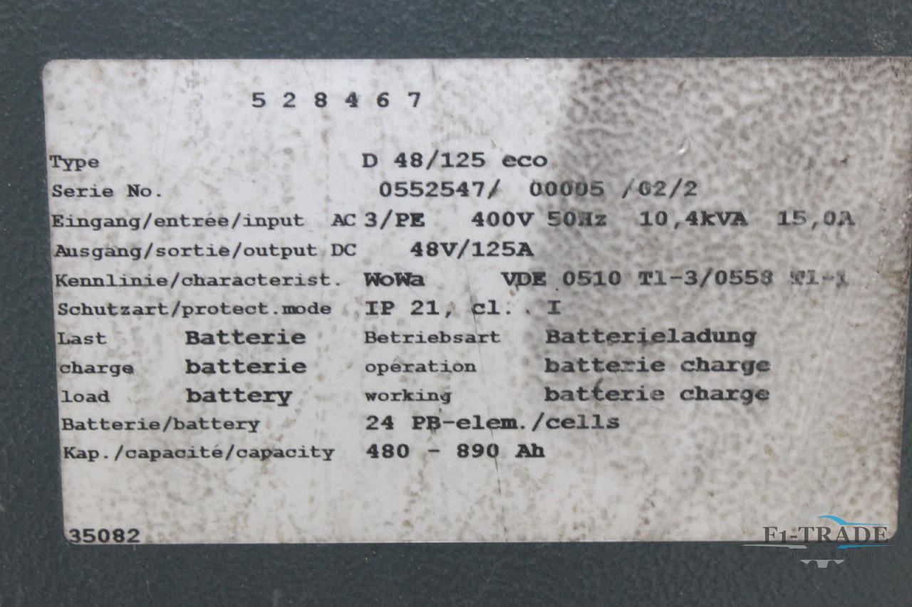 Still E 220 G 24/65 B-ET-DA - חלקי חילוף עבור ציוד לטיפול בחומרים: תמונה 5 Still E 220 G 24/65 B-ET-DA - חלקי חילוף עבור ציוד לטיפול בחומרים: תמונה 5