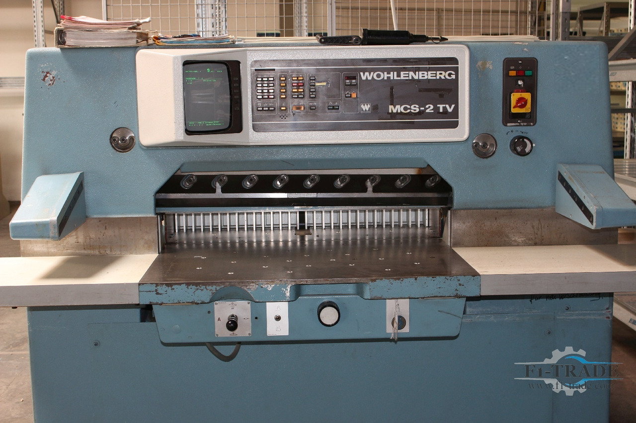 Wohlenberg 92 MCS-TV - מכונת חיתוך נייר: תמונה 2 Wohlenberg 92 MCS-TV - מכונת חיתוך נייר: תמונה 2