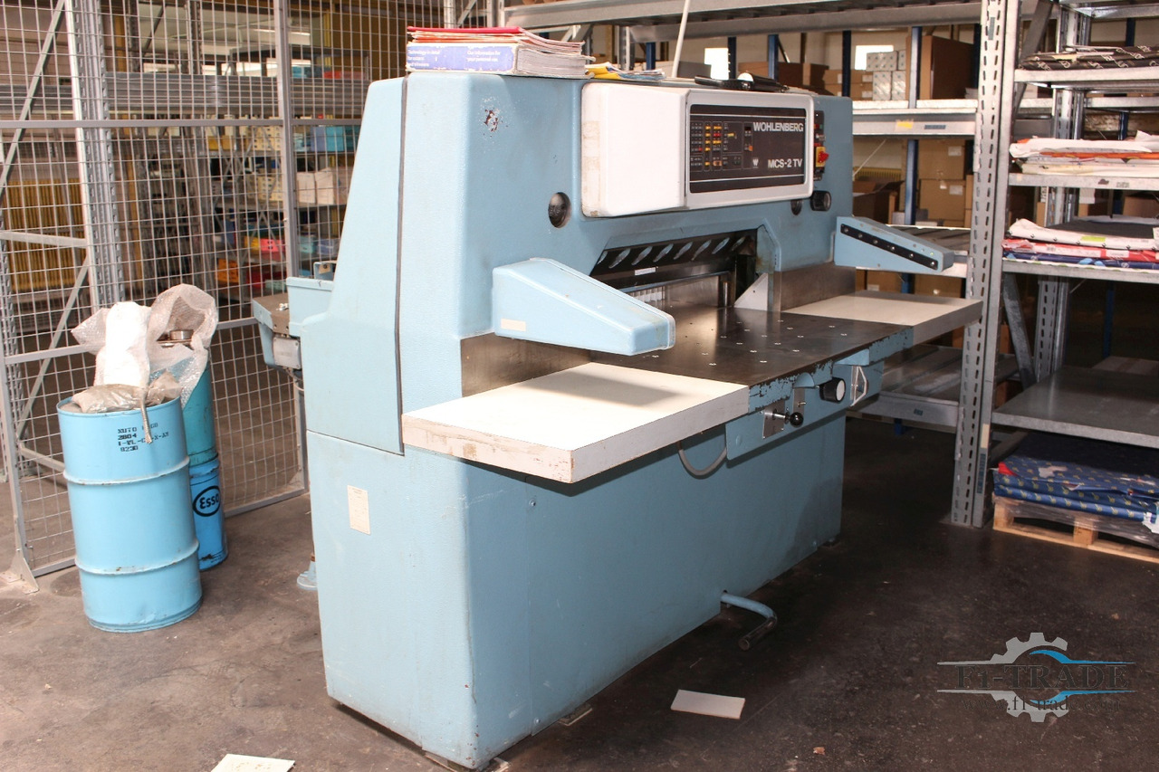Wohlenberg 92 MCS-TV - מכונת חיתוך נייר: תמונה 3 Wohlenberg 92 MCS-TV - מכונת חיתוך נייר: תמונה 3