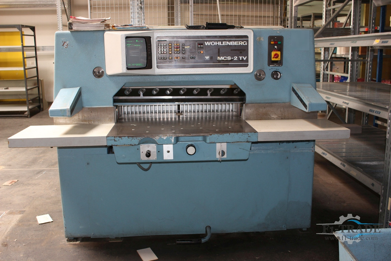 Wohlenberg 92 MCS-TV - מכונת חיתוך נייר: תמונה 1 Wohlenberg 92 MCS-TV - מכונת חיתוך נייר: תמונה 1