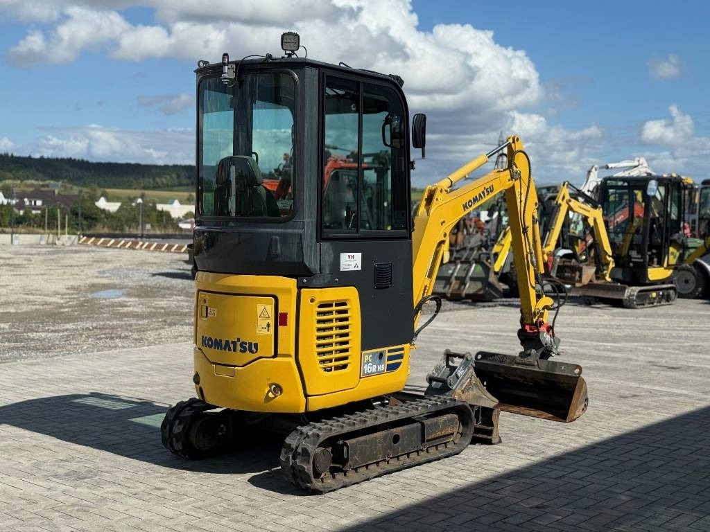 Komatsu PC 16 R-3HS - מיני מחפר: תמונה 5 Komatsu PC 16 R-3HS - מיני מחפר: תמונה 5