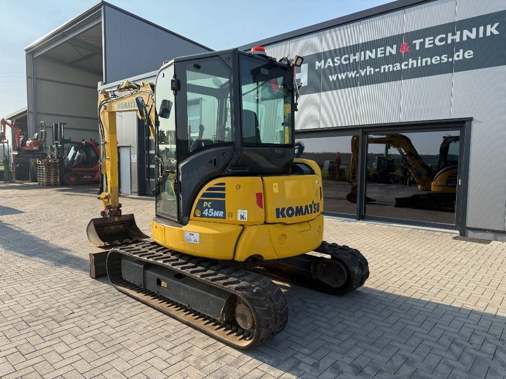 Komatsu PC 45 MR-5 - מיני מחפר: תמונה 3 Komatsu PC 45 MR-5 - מיני מחפר: תמונה 3