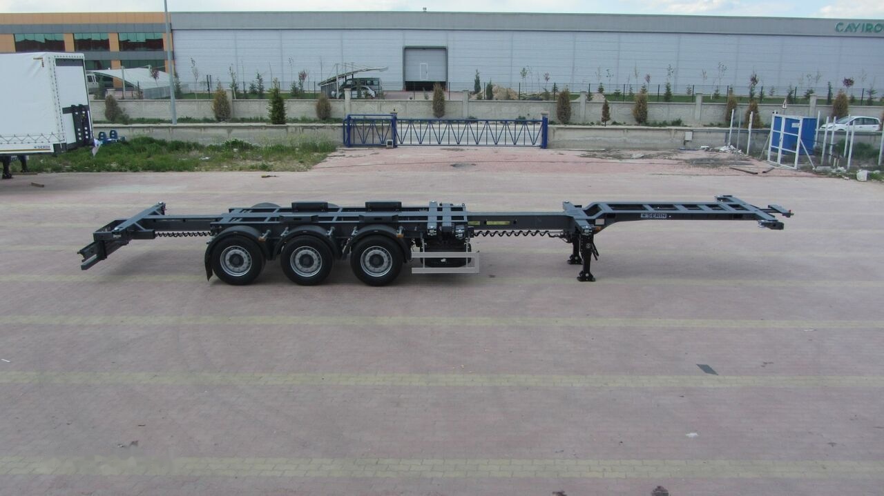 Reis Treyler Telescopic Container Carrier Semi Trailer - סמיטריילר מוביל מכולות/ החלפת גוף: תמונה 2 Reis Treyler Telescopic Container Carrier Semi Trailer - סמיטריילר מוביל מכולות/ החלפת גוף: תמונה 2