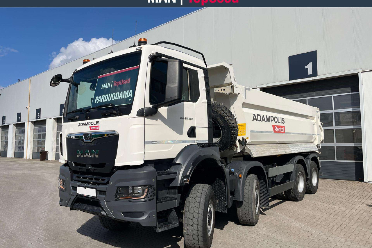 MAN TGS 35.480 8x8 MEILLER (7124) - מזהיר: תמונה 1 MAN TGS 35.480 8x8 MEILLER (7124) - מזהיר: תמונה 1
