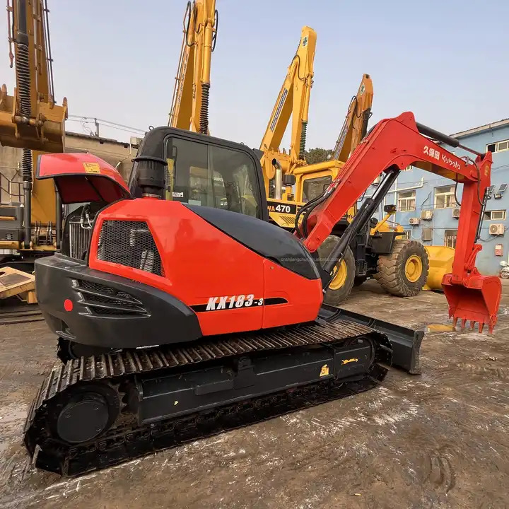 8 tons Used Excavator KUBOTA KX183-3 in good condition for sale - מחפר סורק: תמונה 1 8 tons Used Excavator KUBOTA KX183-3 in good condition for sale - מחפר סורק: תמונה 1