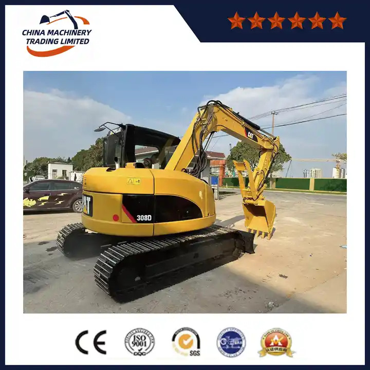 Exceptional Performance Used Cat 308d Excavator 8 Ton Second Hand Reliable Earthmoving And Construction machine 308d 308c - מיני מחפר: תמונה 5 Exceptional Performance Used Cat 308d Excavator 8 Ton Second Hand Reliable Earthmoving And Construction machine 308d 308c - מיני מחפר: תמונה 5