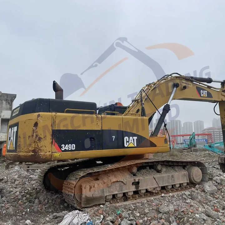 Original Well-Maintained CAT 349D Used Excavator for Sale - מחפר סורק: תמונה 1 Original Well-Maintained CAT 349D Used Excavator for Sale - מחפר סורק: תמונה 1