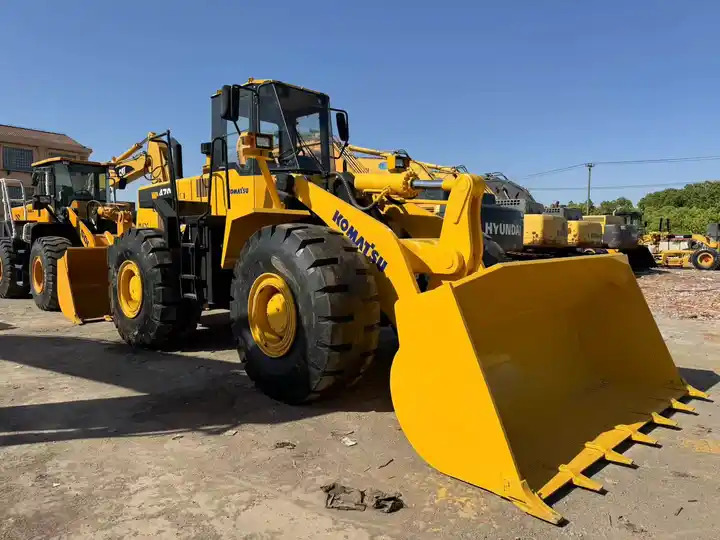 Second Hand Pay LoaderNice Performance Original Loader Used Komatsu Wa470 Loader Second Hand Wheel Loader Hot Sale - מעמיס גלגלים: תמונה 3 Second Hand Pay LoaderNice Performance Original Loader Used Komatsu Wa470 Loader Second Hand Wheel Loader Hot Sale - מעמיס גלגלים: תמונה 3